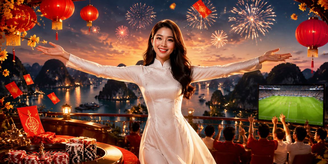 Phong bì đỏ thưởng Hạ Long áo dài Việt Nam tại 549